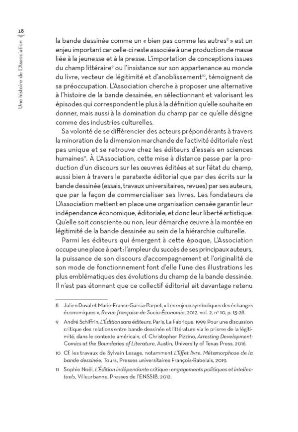 Benjamin Caraco, Une histoire de l'association, PUFR, 2024, p6