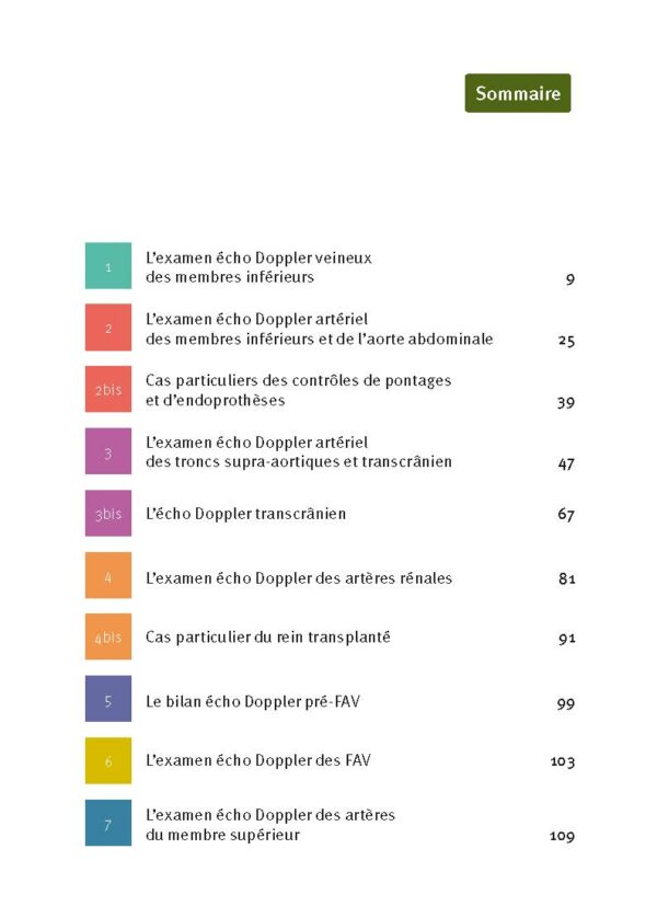 CM-Echographie Doppler vasculaire, Nouvelle édition_Extrait page1