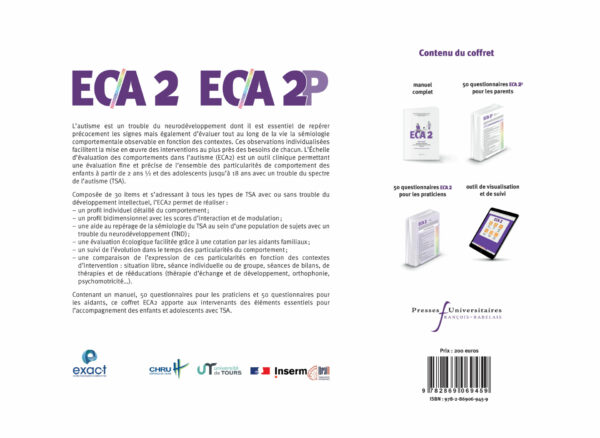 ECA 2 – ECA 2P, Échelles d’Évaluation des Comportements dans l’Autisme -4e