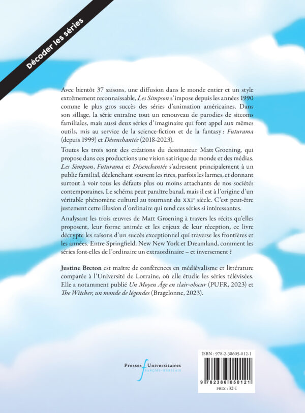 Breton, Justine, Les Simpson et les autres, PUFR 2025, 4e