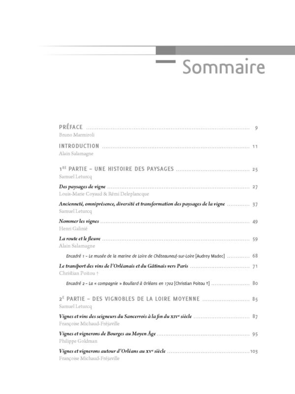 PH-Salamagne, Des vignes aux caves, PUFR, 2025 - SOMMAIRE 1